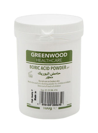Greenwood Boric Acid Powder 100G
