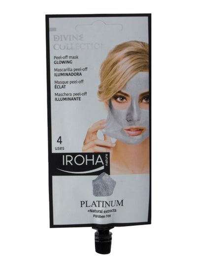 Iroha Glowing Peel-Off Mask With Platinum Silver
