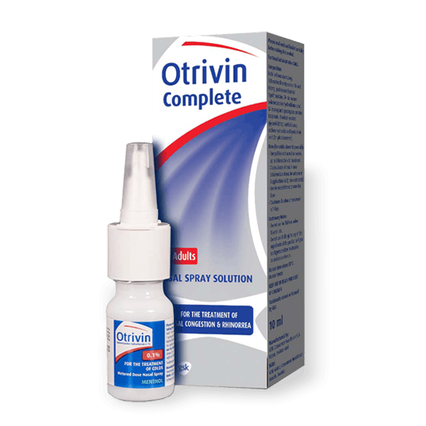 Otrivin Complete Nasal Spray 10ml
