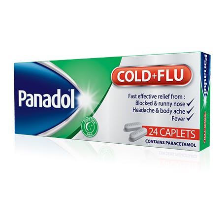 Panadol Cold + Flu caplets 24's