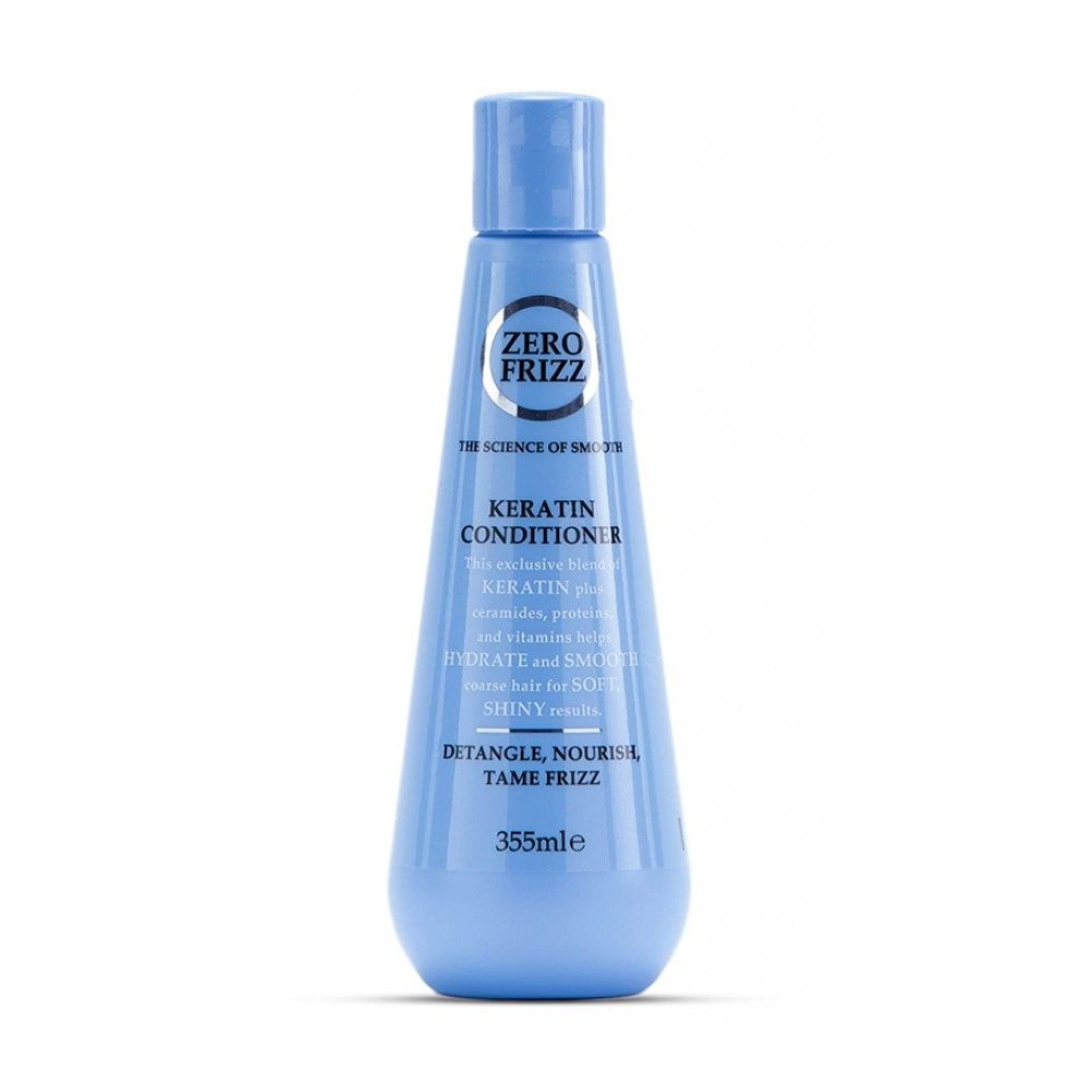 Zero Frizz Keratin Smoothing Conditioner 355 ml - Makkah Pharmacy