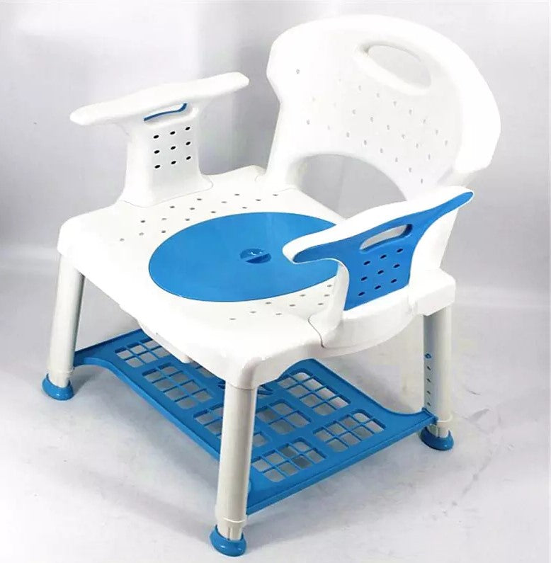 SHOWER CHAIR WITH COMMODE
