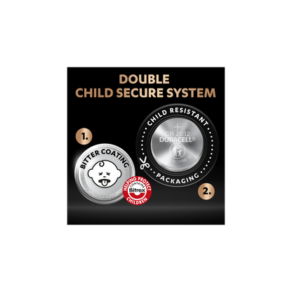 Duracell Specialty Cr2016 Lithium Coin Battery 3V Pack Of 2 , Suitable For Use In Keyfobs, Scales, Wearables And Medical Devices