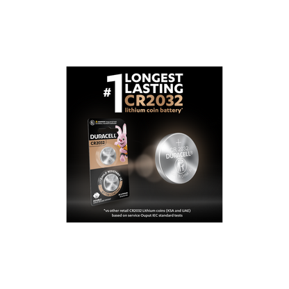Duracell Specialty Cr2016 Lithium Coin Battery 3V Pack Of 2 , Suitable For Use In Keyfobs, Scales, Wearables And Medical Devices