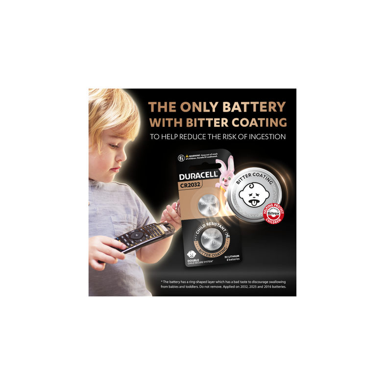 Duracell Specialty Cr2016 Lithium Coin Battery 3V Pack Of 2 , Suitable For Use In Keyfobs, Scales, Wearables And Medical Devices