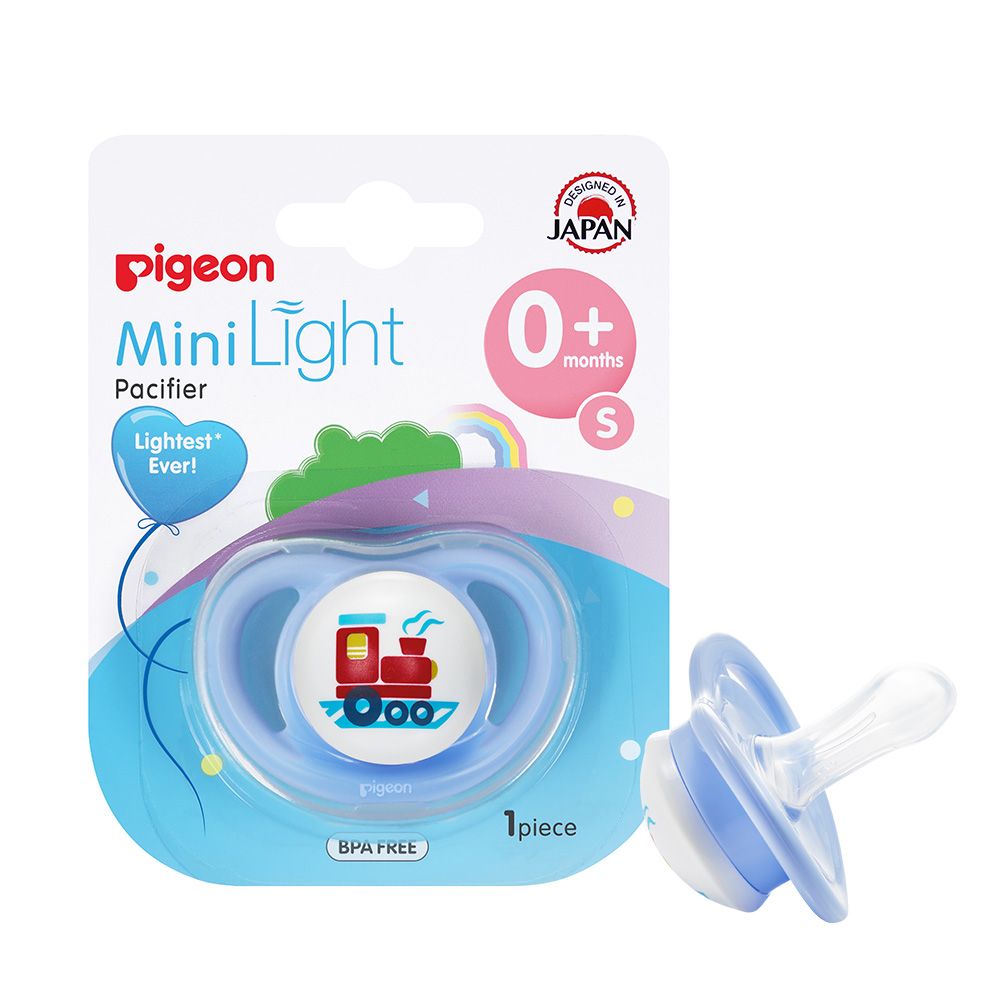 Pigeon Mini Light Purple Small Pacifier (0+ Months), 1 Piece - Makkah Pharmacy