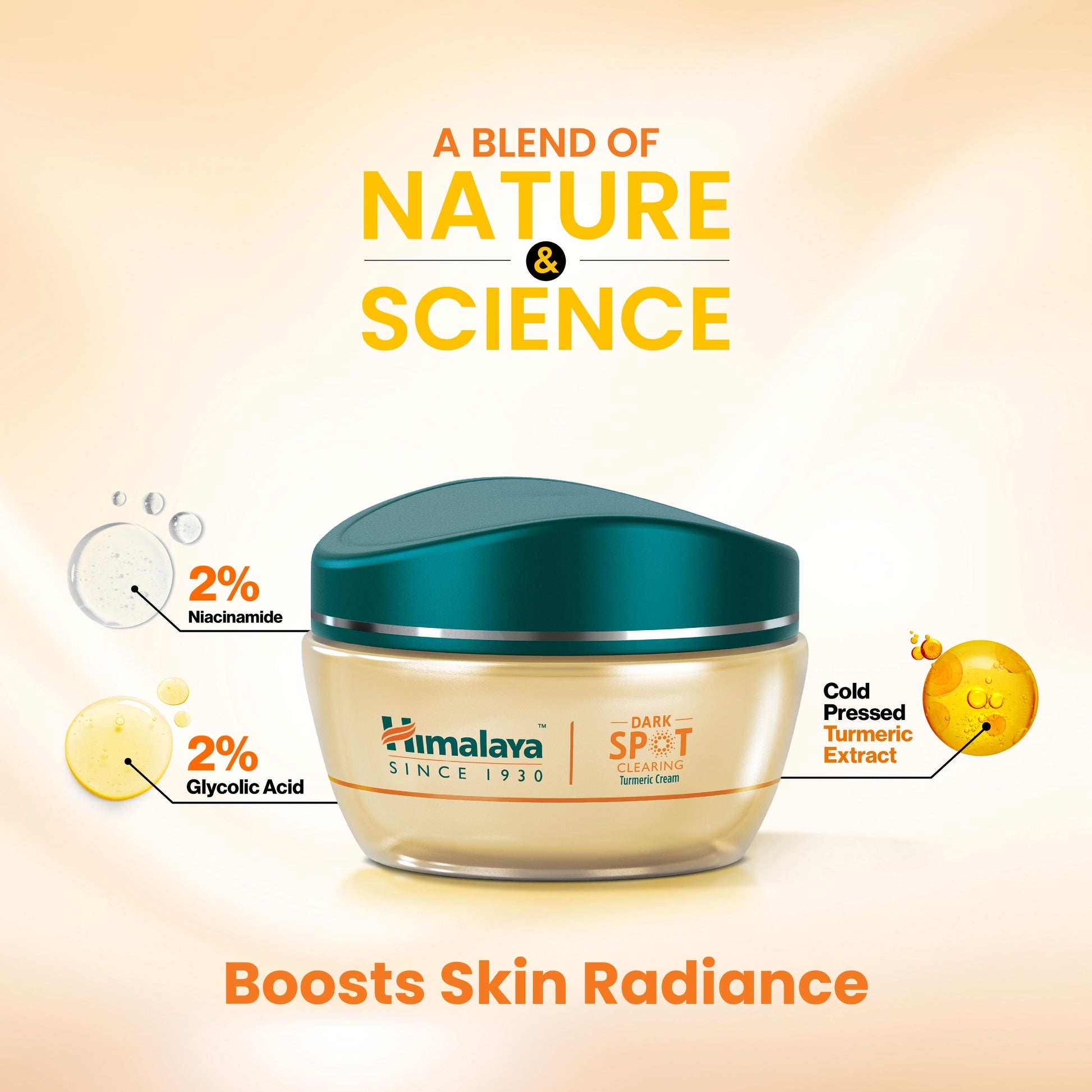 Himalaya Dark Spot Clearing Turmeric Face Cream, 50g - Makkah Pharmacy