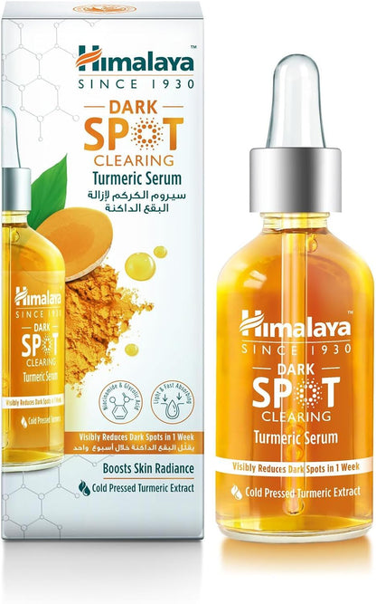 Himalaya Dark Spot Clearing Turmeric Face Serum, 30ml - Makkah Pharmacy