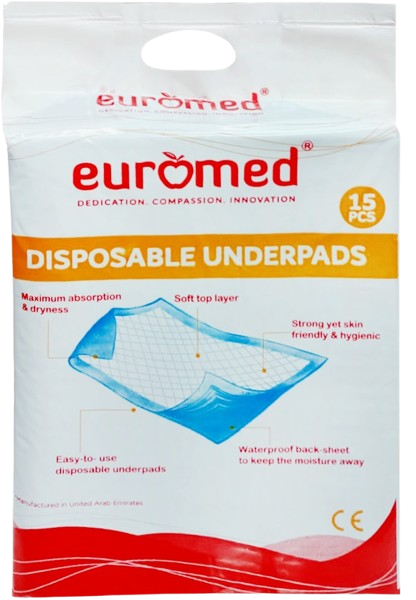 Euromed Under Pads, 90x180cm, 20 Pieces
