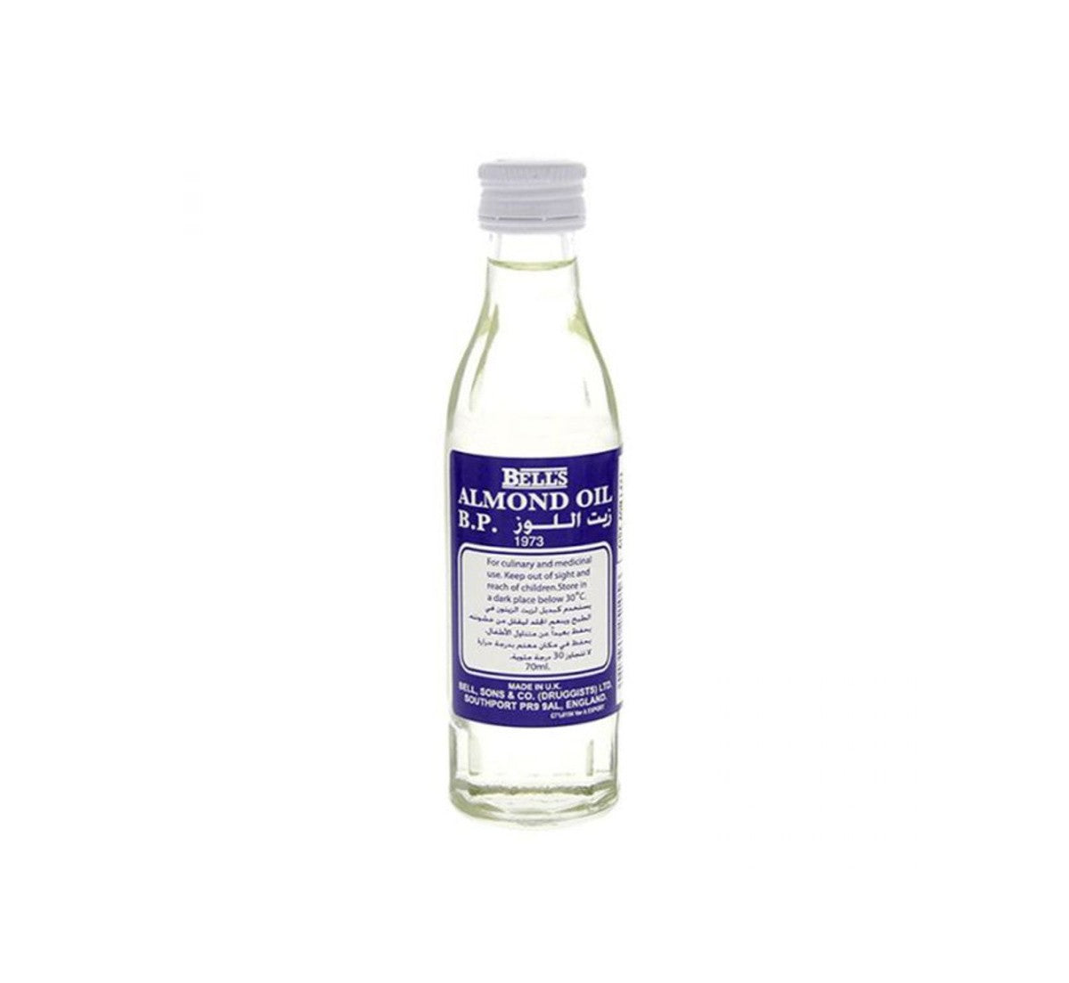 Bells Almond Oil Bp 70Ml