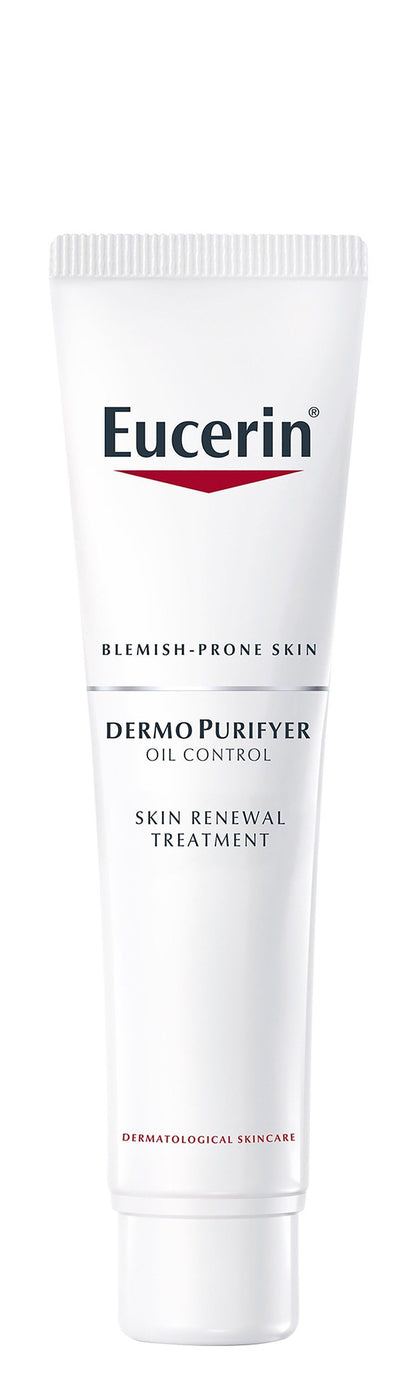 Eucerin DermoPurifyer Oil Control Skin Renewal Treatment for Blemish-Prone Skin, 40ml - Makkah Pharmacy
