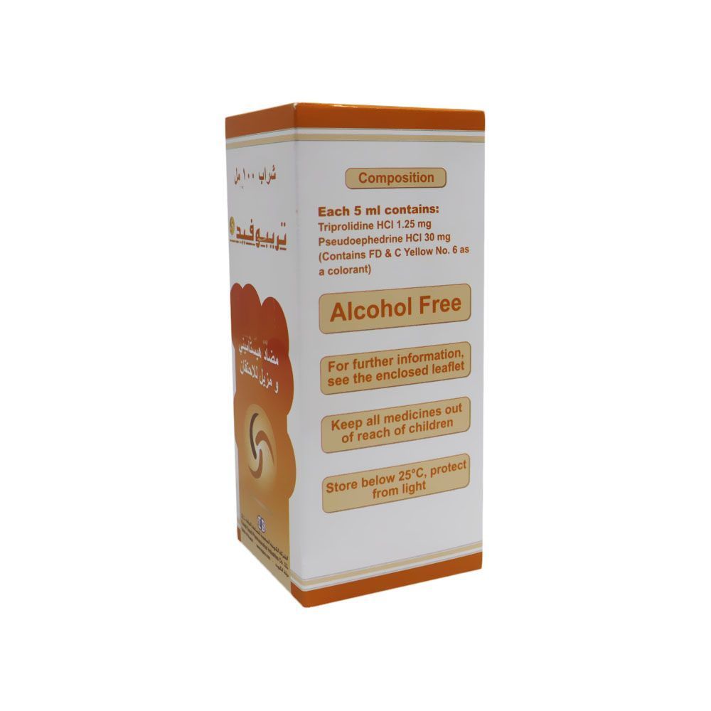 Tripofed Antihistamine & Decongestant Syrup 100 ml