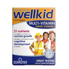 Vitabiotics Wellkid Smart Chewable Tablets 30's