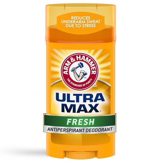 Arm & Hammer Ultra Max Fresh 48H Antiperspirant Deodorant Stick, 2x73g - Makkah Pharmacy