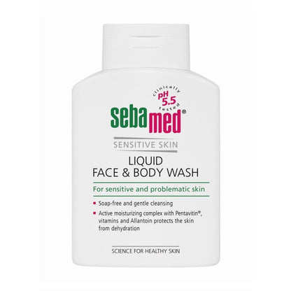 Sebamed Liquid Face & Body Wash, 200ml - Makkah Pharmacy