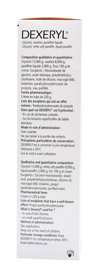Dexeryl Cream for Dry Skin & Superficial burns, 250g - Makkah Pharmacy