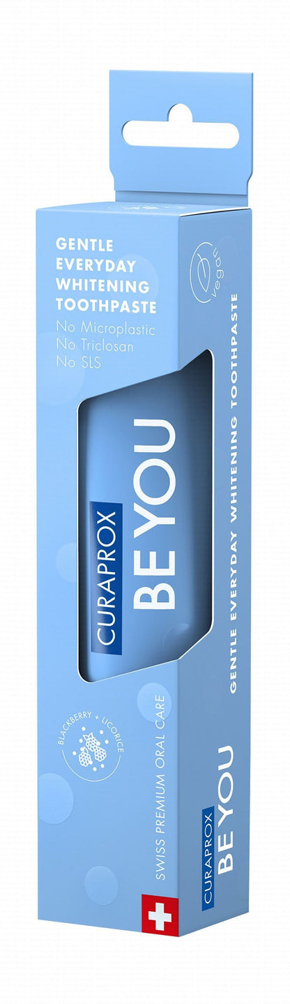 Curaprox Be You Everyday Whitening Toothpaste Blackberry & Licorice Flavor, 60ml - Makkah Pharmacy