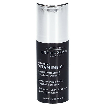 Esthederm Radiating & Anti-Dark Spots Intensive Dual Concentrate Face Serum with Vitamin C for Uneven Complexion, 10ml - Makkah Pharmacy