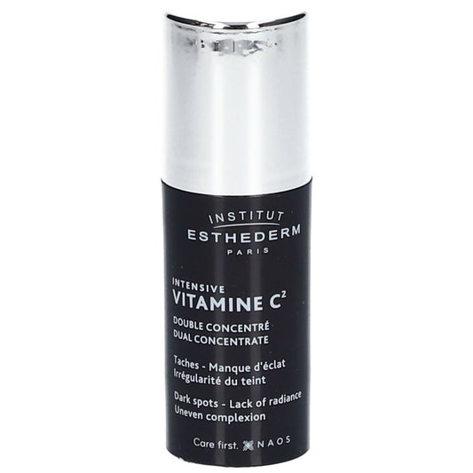 Esthederm Radiating & Anti-Dark Spots Intensive Dual Concentrate Face Serum with Vitamin C for Uneven Complexion, 10ml