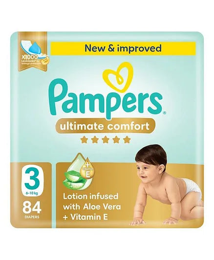 Pampers Premium Care Size 3 5-9 Kg Carry Pack 80