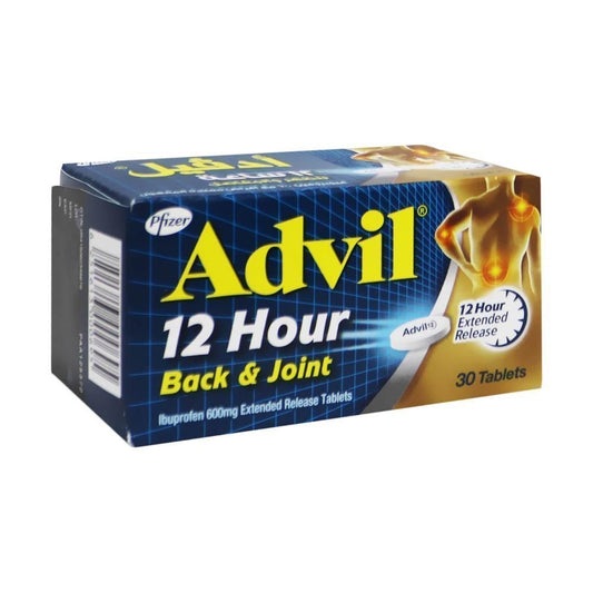 Advil 12 Hour Back And Joint Tablets 30's - Makkah Pharmacy