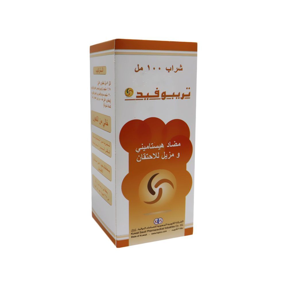 Tripofed Antihistamine & Decongestant Syrup 100 ml