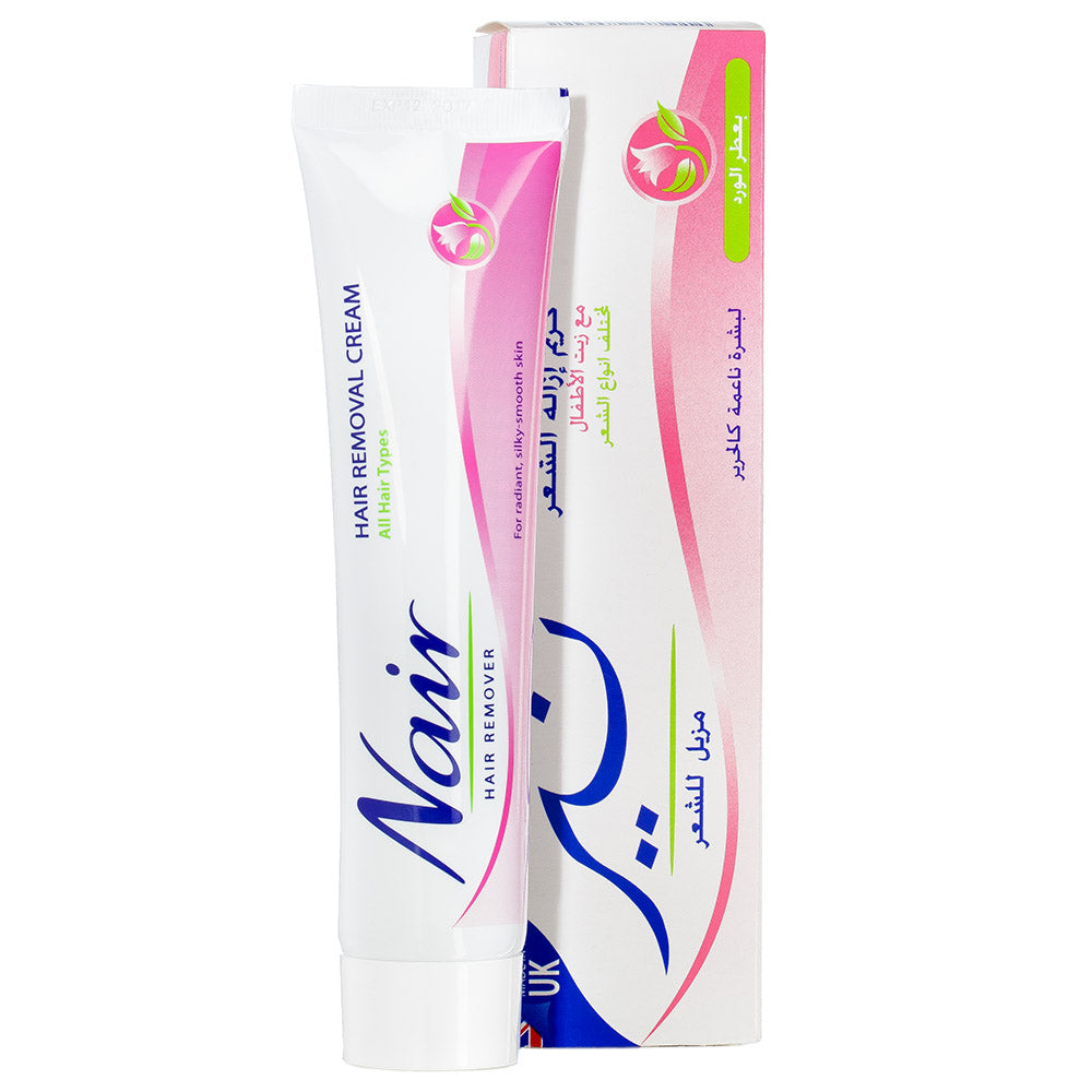 Nair - Hair Remover Cream Tube Rose 110Gm