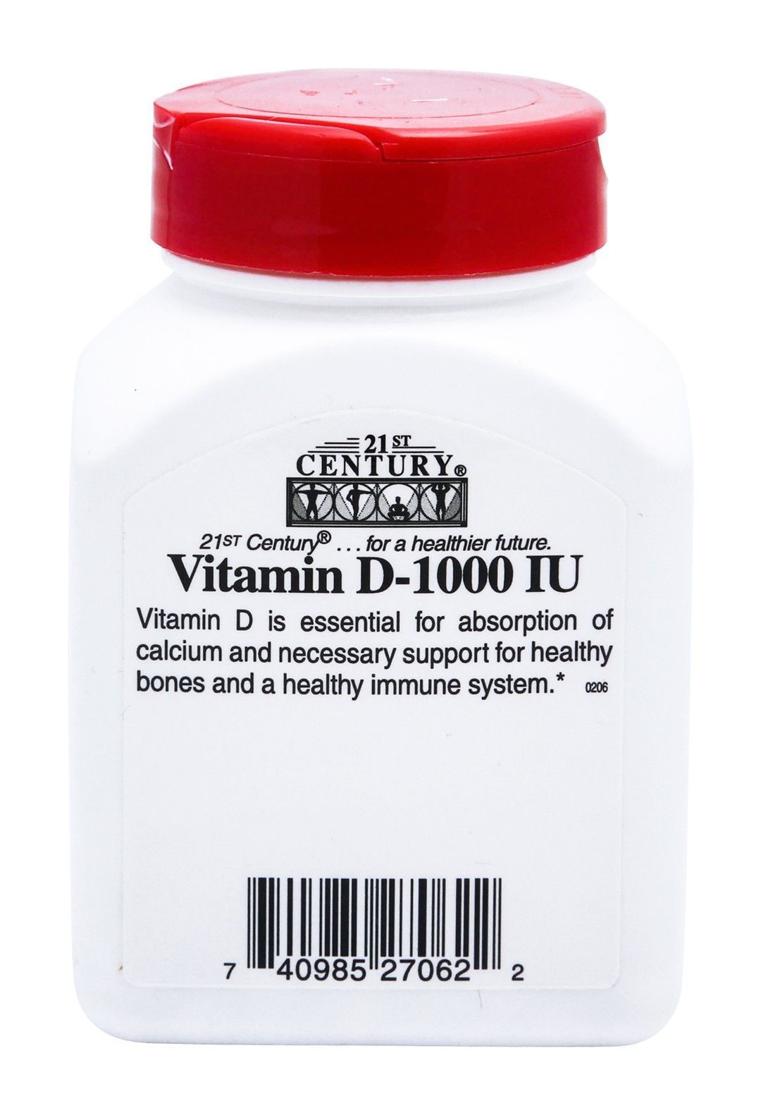 21st Century 1000 IU Vitamin D3 Supplement for Bone, Breast, Colon & Immune System Support, 110 Tablets - Makkah Pharmacy