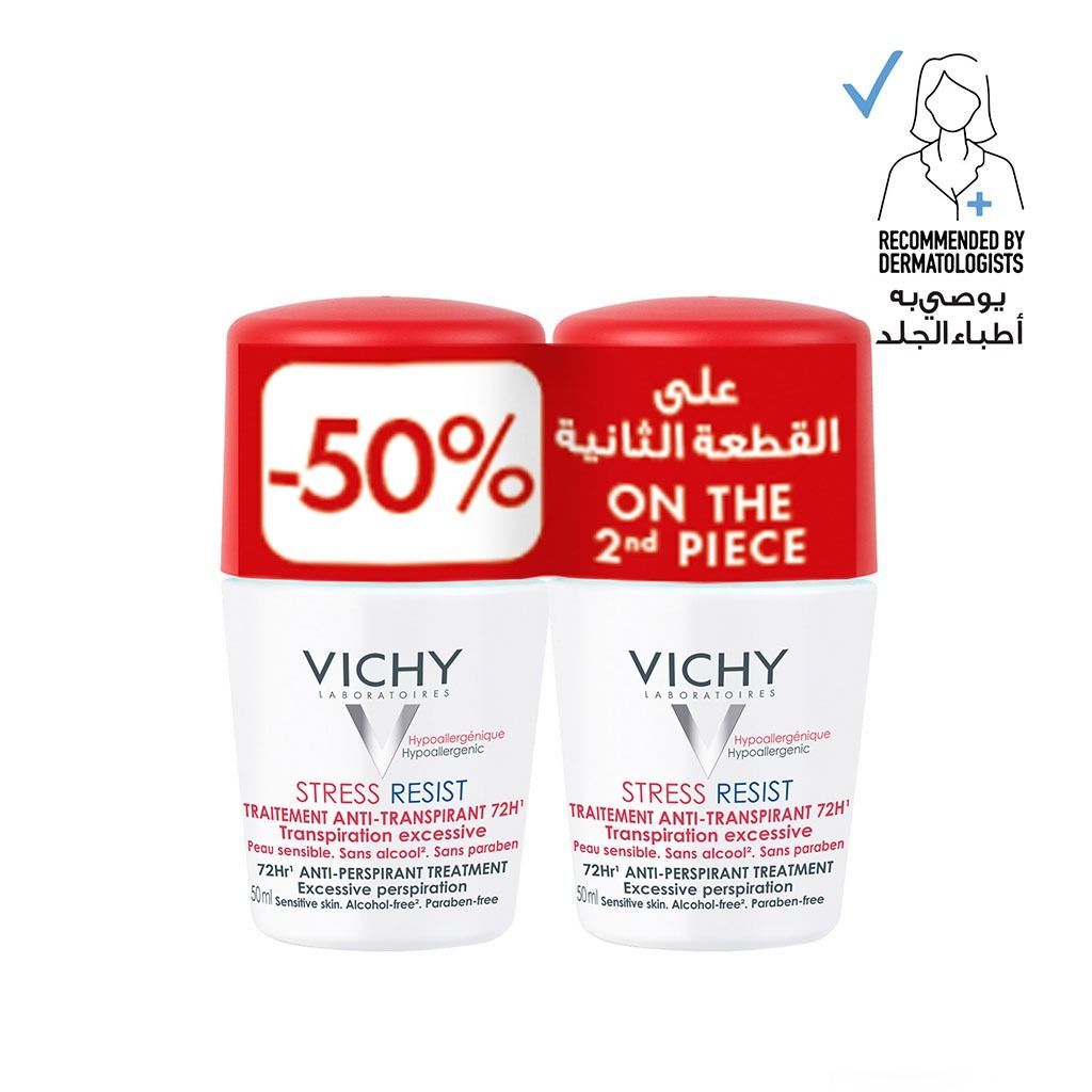 Vichy Deo 72H Stress Resist 50 ML - Makkah Pharmacy