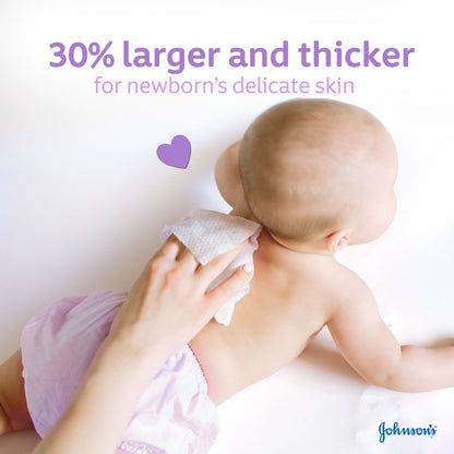 Johnson's Ultimate Clean Baby Wipes Jasmine Scent, 48 wipes - Makkah Pharmacy