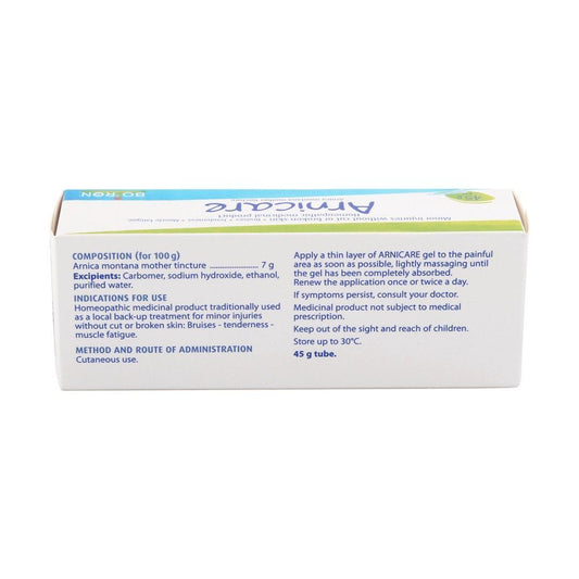 Arnicare Homeopathic Tropical Gel for Muscle Soreness, 45g - Makkah Pharmacy