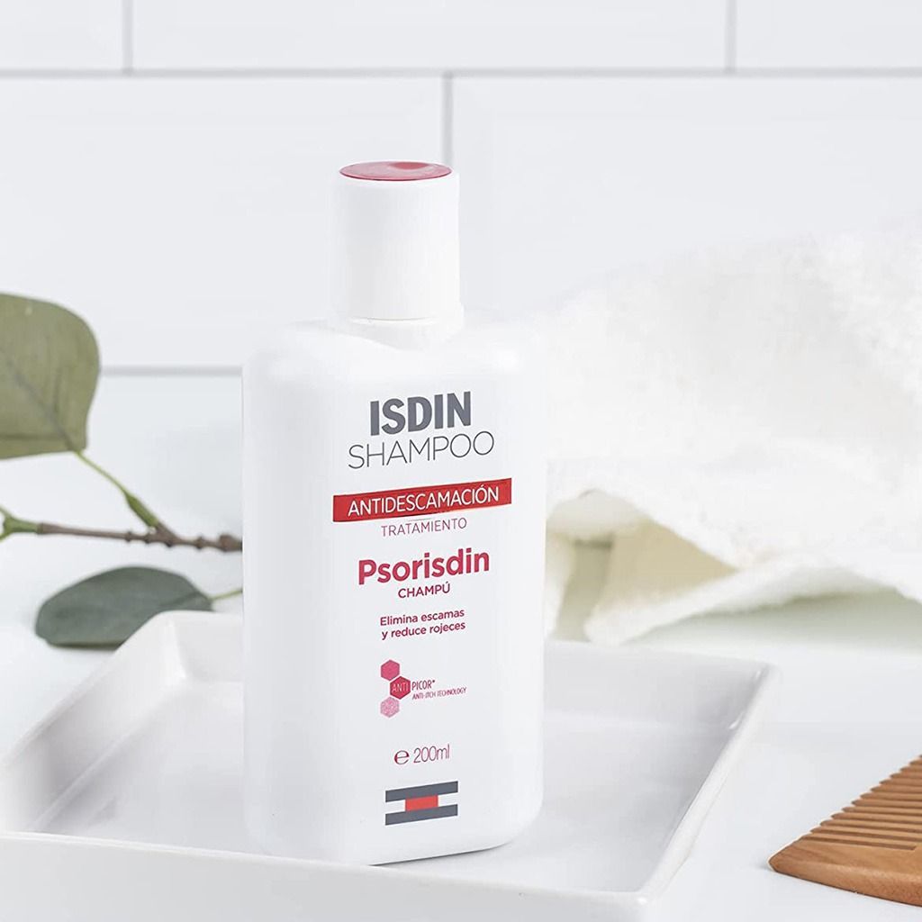 Isdin Shampoo Anti Desquamative Treatment Psorisdin, 200ml - Makkah Pharmacy
