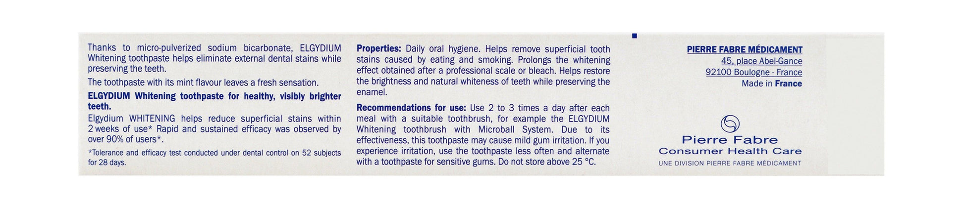 Elgydium Whitening Toothpaste, 75ml - Makkah Pharmacy