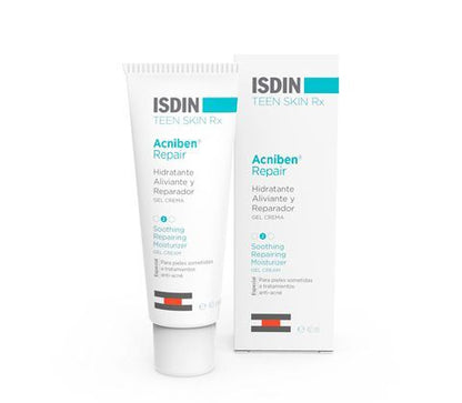 Isdin Acniben Repair Gel-Moisturizing Cream, 40ml - Makkah Pharmacy