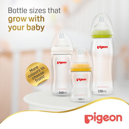 Pigeon Peristaltic Plus 240ml Nursing Bottle (3+ Months) - BPA free