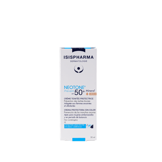 Isispharma Neotone Tinted Facial Sunscreen with Minerals SPF50+ Medium, 30ml - Makkah Pharmacy