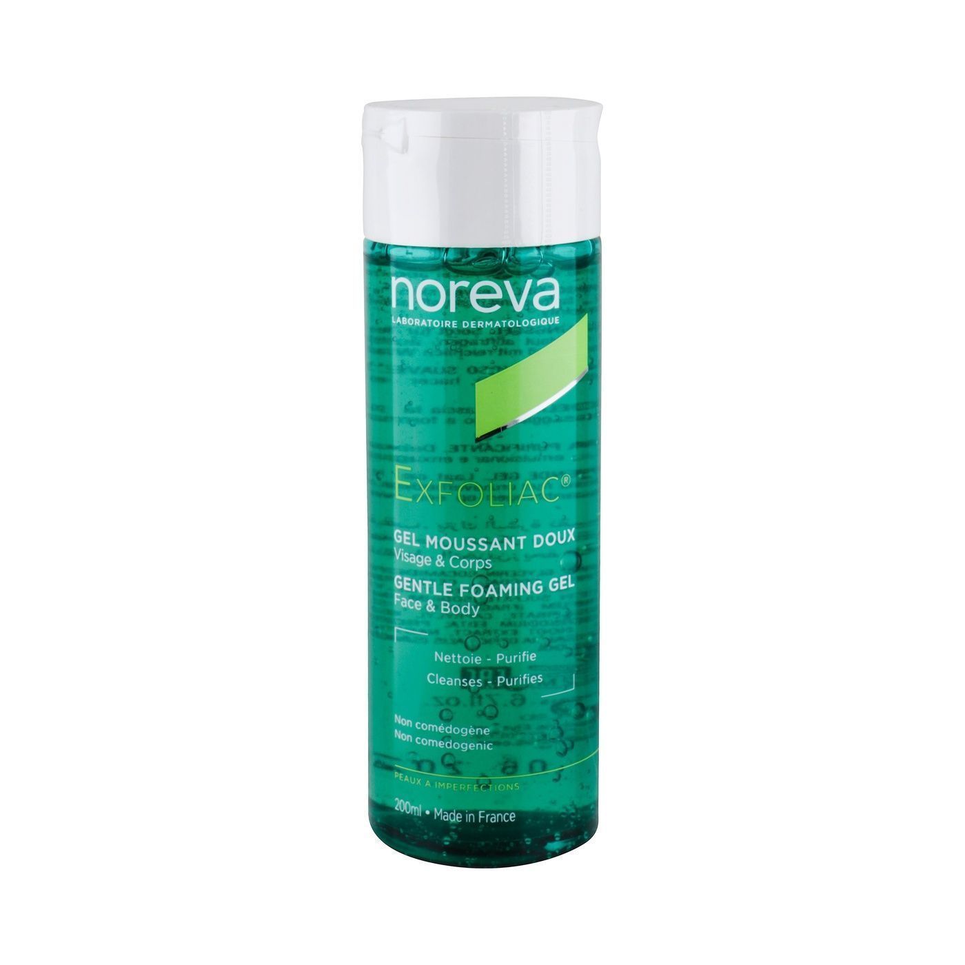 Noreva Exfoliac Gentle Foaming Gel, 200ml - Makkah Pharmacy
