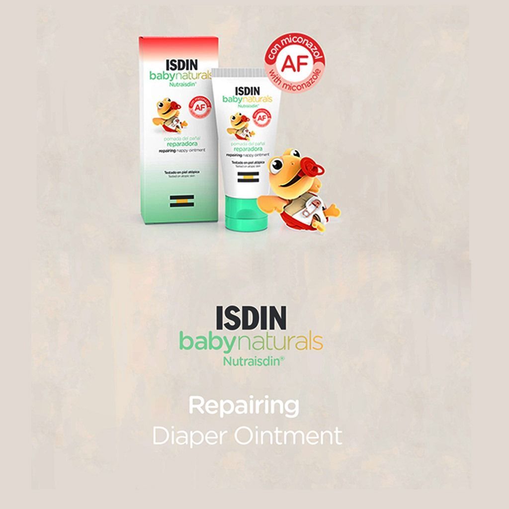 Isdin Babynaturals Repairing Diaper Ointment 50ml - Makkah Pharmacy