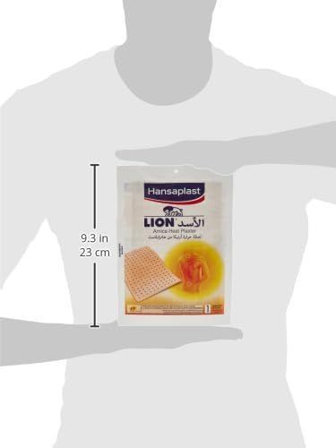 Hansaplast Lion Arnica Heat Plaster (12x18cm), 1 Piece - Makkah Pharmacy