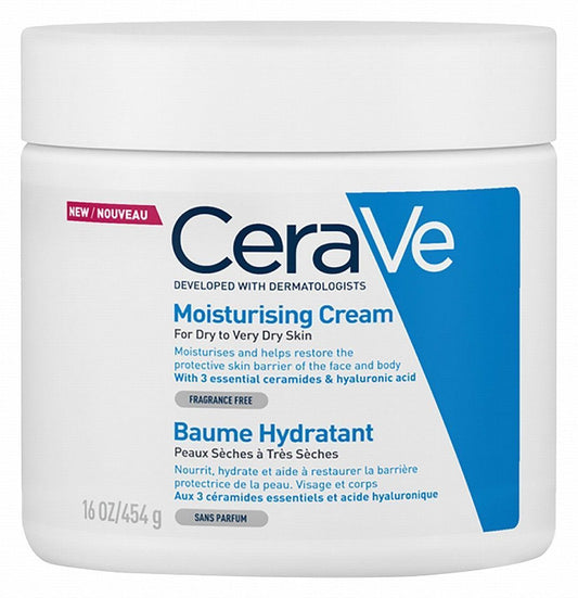 Cerave Moisturizing Cream Baume Hydrant, 454g - Makkah Pharmacy