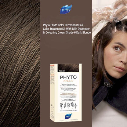 Phyto Permanent Hair Dye - Dark Blonde 6