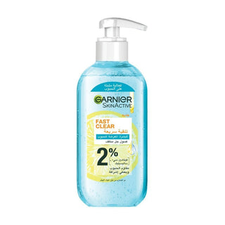 Garnier Fast Clear Vitamin C and Salicylic Acid Cleanser, 200ml - Makkah Pharmacy
