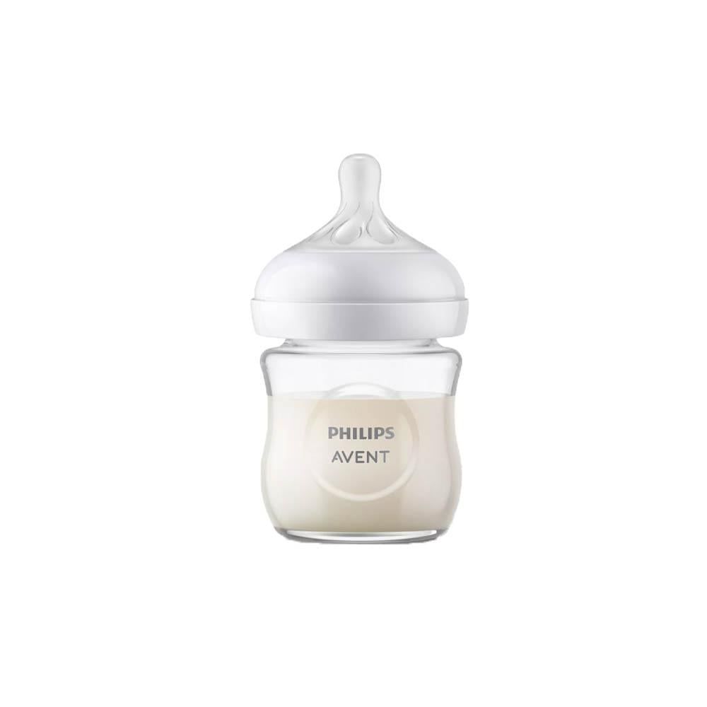 Philips Avent Natural 3.0 Feeding Glass Bottle, 120ml - Makkah Pharmacy