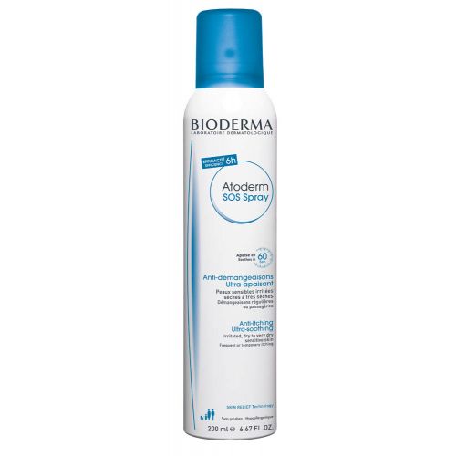 Bioderma - Atoderm Sos Spray Anti Itching For Dry To Atopic Skin 200ml