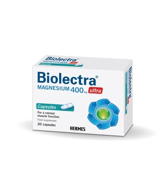 Biolectra Magnesium 400Mg Ultra 20 Capsules