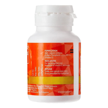 Myra E 400 IU Vitamin E Supplement, 30 Capsules - Makkah Pharmacy