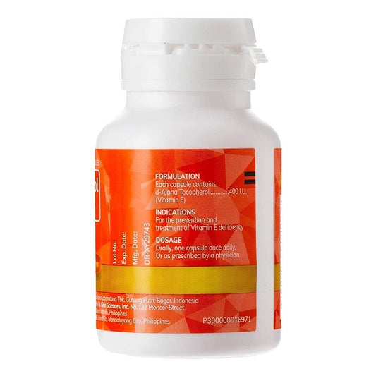 Myra E 400 IU Vitamin E Supplement, 30 Capsules - Makkah Pharmacy