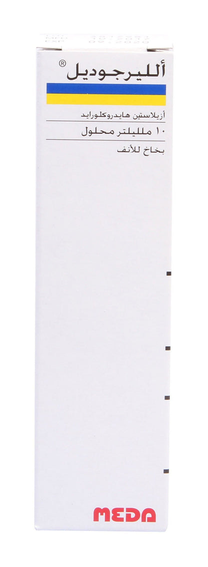 Allergodil 1mg/ml Azelastine Hydrochloride Nasal Spray, 10ml