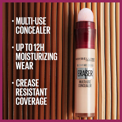Maybelline Eraser Instant Anti-Aging Multi-Use Concealer - Fair 03, 6.8ml - Makkah Pharmacy