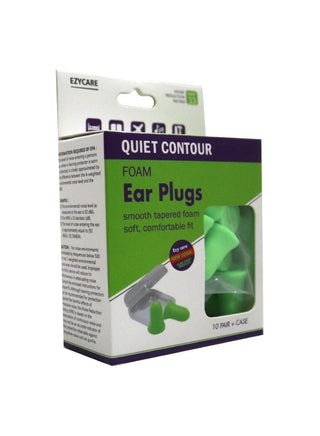 Ezycare Quiet Contour Ear Plugs 20 Pieces